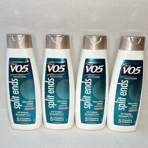 4 VO5 Solutions Split Ends SHAMPOO 11oz anti-breakage Reduce Damage Panthenol